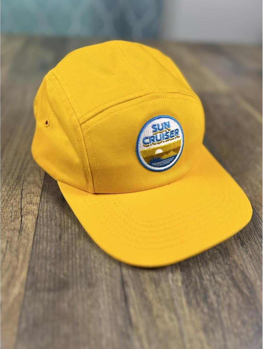 Sun Cruiser Promo 5 Panel Graffiti Hat Cap Strap Back One Size Running Vodka USA
